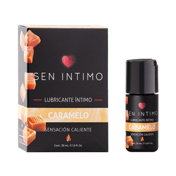 LUBRICANTE CALIENTE CARAMELO X 30ML SEN INTIMO - Imagen 2