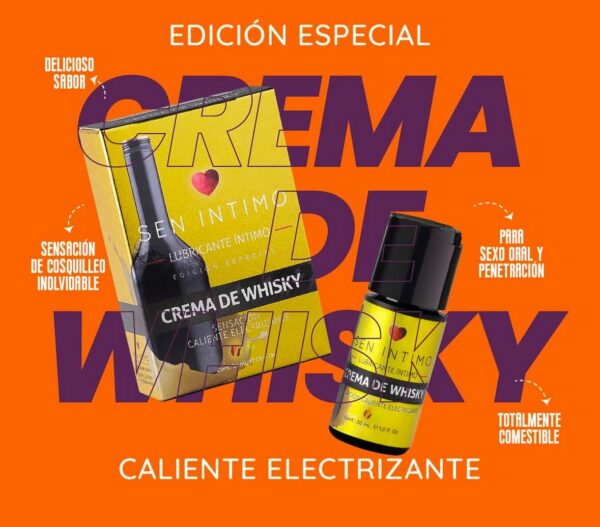 Electrizante Crema de Whisky 30 ML