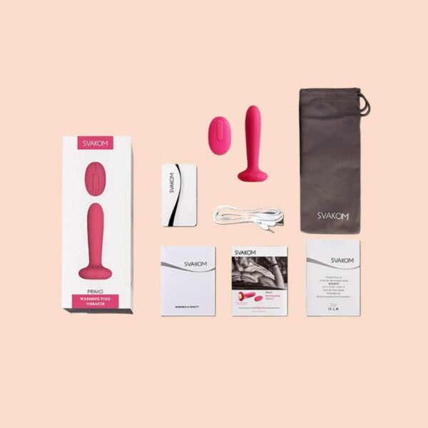 Svakom Plug Anal Vibrador Térmico Primo - Imagen 4