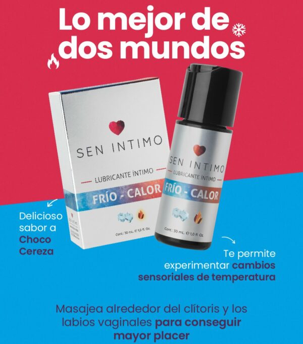 Lubricante Íntimo Multiorgasmos Frío/Calor x 30 ml by Sen Íntimo