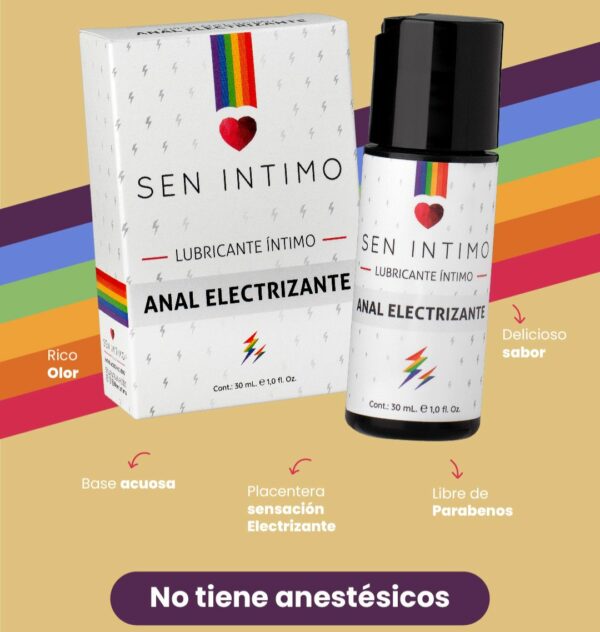 Lubricante Íntimo Anal Electrizante x 30 ml by Sen Íntimo